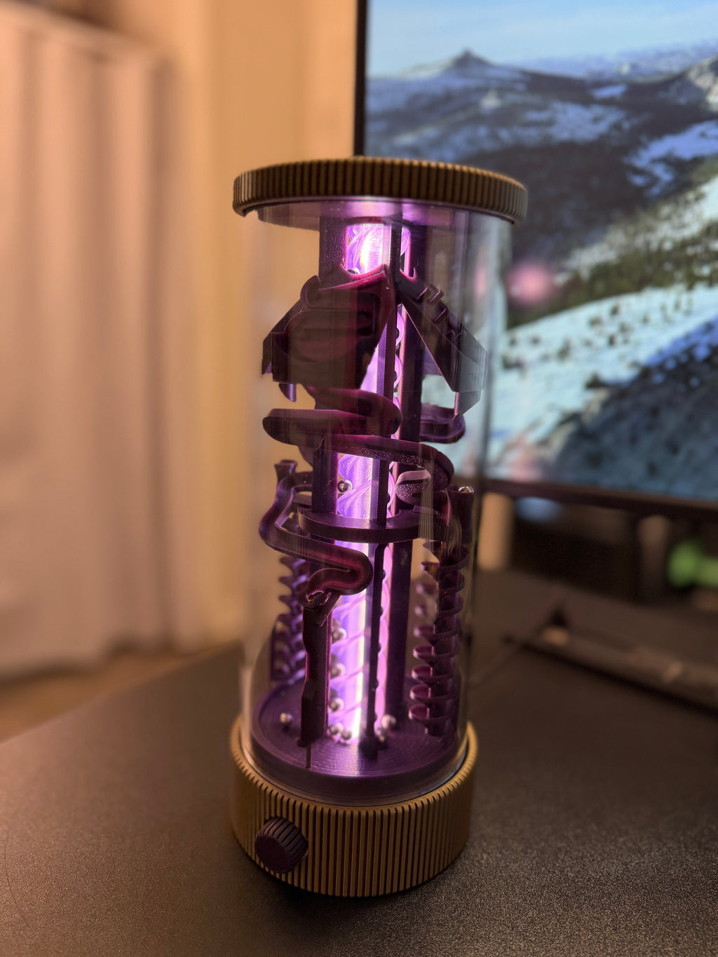 360° Rotating Marble Run